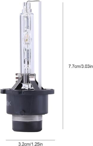 SEADEAR 2 قطعة D2S D2R D2C 6000K مصابيح أمامية Hid متوافقة مع الشعاع العالي والشعاع المنخفض لمبة LED IP68 مقاومة للماء، 4300K ​​OE أبيض/ 6000K أبيض نقي (افتراضي)/ 8000K أزرق فائق in Saudi Arabia