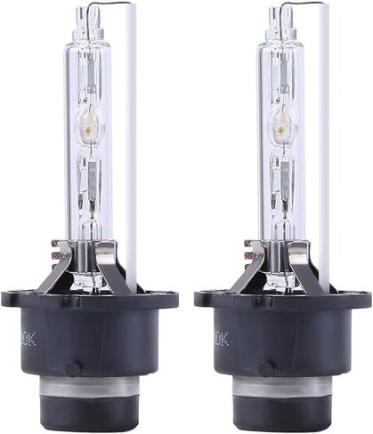 SEADEAR 2 قطعة D2S D2R D2C 6000K مصابيح أمامية Hid متوافقة مع الشعاع العالي والشعاع المنخفض لمبة LED IP68 مقاومة للماء، 4300K ​​OE أبيض/ 6000K أبيض نقي (افتراضي)/ 8000K أزرق فائق in Saudi Arabia