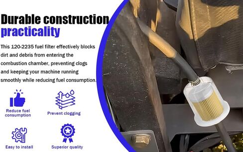 120-2235 Fuel Filter for Exmark Lawn Mower E S Series in Kuwait