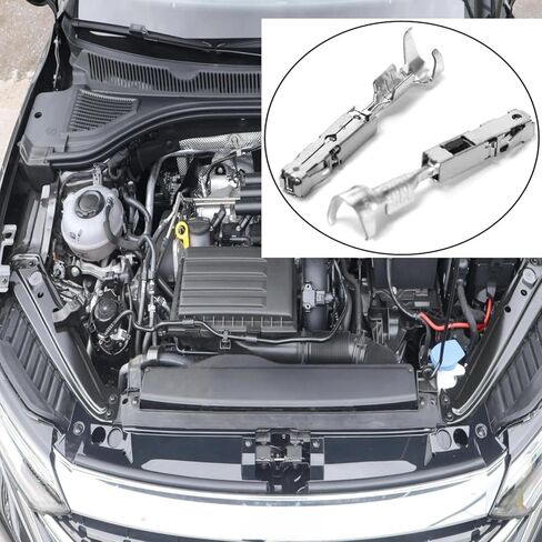 20 قطعة أسلاك السيارات تسخير دبوس الأسلاك تجعيد محطة OEM 000979150E متوافق مع أودي متوافق مع سكودا الخ in Saudi Arabia