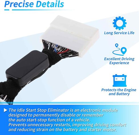 ACROPIX Auto Start Stop Eliminator for Hyundai Santa Fe 2021-2023 Auto Start Stop Disable Idle Start Stop Eliminator in Saudi Arabia