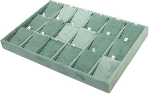 Jewelry Organizer Jewelry Storage Containers Velvet Jewelry Drawer Insert Jewelry Display Props for Women in Saudi Arabia