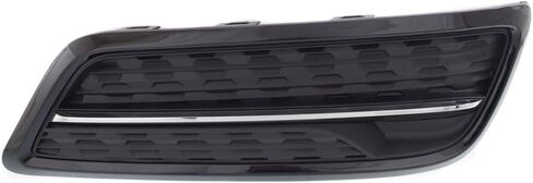 KarParts360 For Acura MDX 2014 2015 2016 Fog Light Cover Passenger Side | Front | Black And Chrome | Replacement For AC1039105 | 71102TZ5A00 in Saudi Arabia