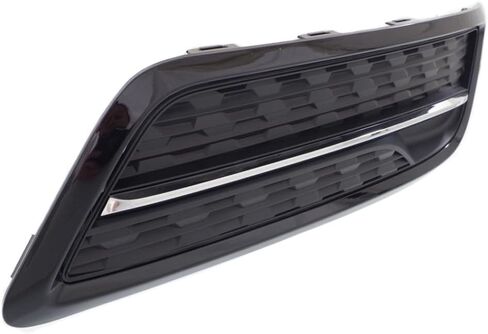 KarParts360 For Acura MDX 2014 2015 2016 Fog Light Cover Passenger Side | Front | Black And Chrome | Replacement For AC1039105 | 71102TZ5A00 in Saudi Arabia