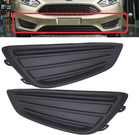 GXYWADY Pair of Fog Light Bezel Cover Trim Replacement for Focus 2015 2016 2017 2018 Driving Lamps Cover Right Left Side Fog Lamp Cover in Saudi Arabia