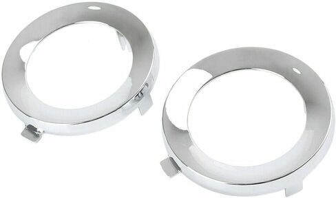 YLT سياج الصد الامامي للسيارات الضباب غطاء خفيف الحافة غطاء تقليم الكروم حلقة غطاء استبدال عدة زوج LH + RH ل 2009-2013 سوبارو فورستر in Kuwait