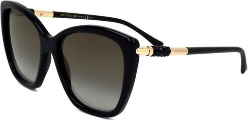 Jimmy Choo ROSE/S Black/Grey Shaded 55/18/140 women Sunglasses in Kuwait
