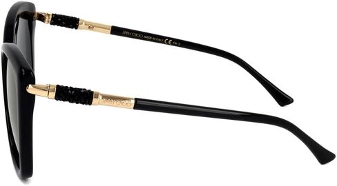 Jimmy Choo ROSE/S Black/Grey Shaded 55/18/140 women Sunglasses in Kuwait