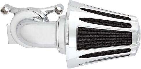 Arlen Ness 90 Degree Monster Sucker Air Cleaner Deep Cut Cover Chrome 81-024 in Saudi Arabia