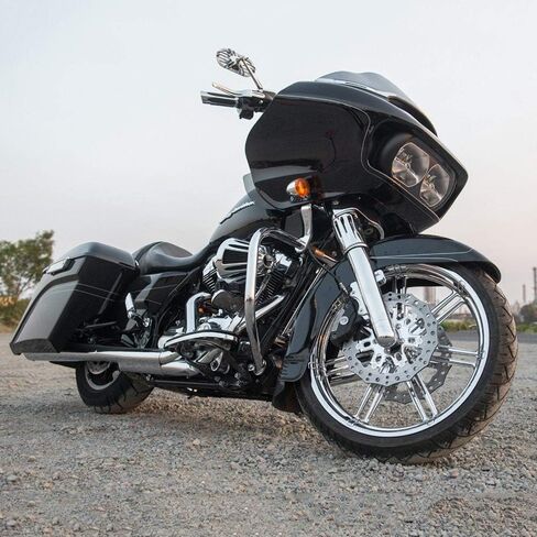 Arlen Ness 90 Degree Monster Sucker Air Cleaner Deep Cut Cover Chrome 81-024 in Saudi Arabia