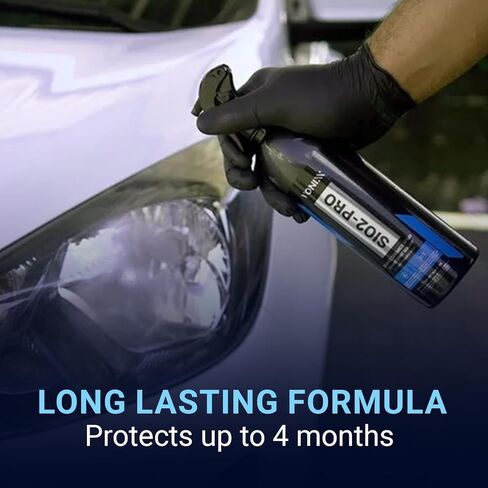 Vonixx SiO2-PRO Ceramic Spray Sealant | Protection for Ceramic-Coated Surfaces | Water & Dirt Repellent | Compatible with Matte Paint, PPF, Vinyl | Up to 4 Months Protection | 16.9 fl oz (500 ml) in Kuwait