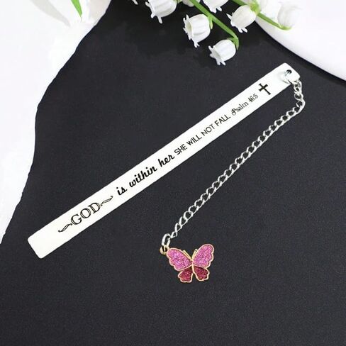 1Pcs Book Club Book Mark Personalised Metal Bookmarks with Tassels Stainless Steel Bookmark Gifts for Book Lovers Collections Book Accessories School Supplies in Saudi Arabia
