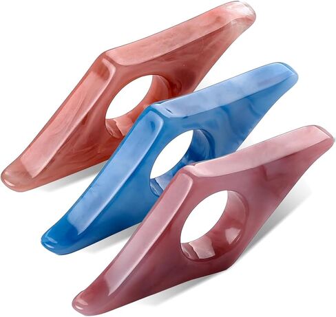 3 PCS Thumb Book Page Holder for Reading, 3 Colors Resin Book Finger Opener Holder Thumb Bookmark, Reading Accessories Gifts for Book Lovers Readers Women Teachers in Saudi Arabia