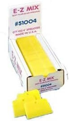 E-Z MIX 51004 4" Body Filler/Glaze Spreader, 100 Pack in Kuwait