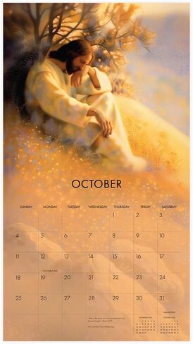 كم أنت عظيم الفن 2026 تقويم جدار يسوع مع صور ملهمة ليسوع المسيح والكتاب المقدس من الكتاب المقدس (2026) in Kuwait