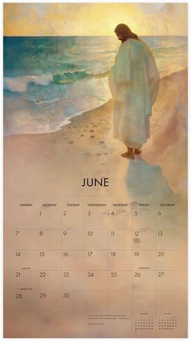 كم أنت عظيم الفن 2026 تقويم جدار يسوع مع صور ملهمة ليسوع المسيح والكتاب المقدس من الكتاب المقدس (2026) in Kuwait