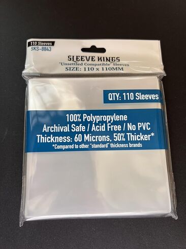 Sleeve Kings Mini Chimera Card Sleeves (43x65mm) - 110 Pack, 60 Microns in Saudi Arabia