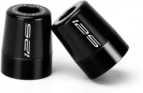 Handle Bar Ends Hand Grips Plug Caps Compatible with K.awasaki Z125 Pro 2017 2018 2019 2020 2021 2022 2023 2024 2025 | Motorcycle Balance Pad BR125 Accessories in Kuwait