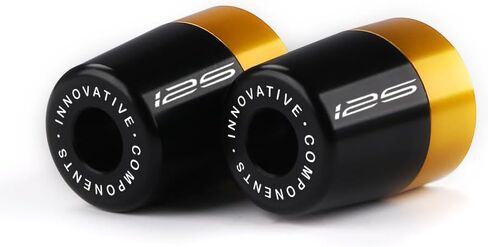 Handle Bar Ends Hand Grips Plug Caps Compatible with K.awasaki Z125 Pro 2017 2018 2019 2020 2021 2022 2023 2024 2025 | Motorcycle Balance Pad BR125 Accessories in Kuwait