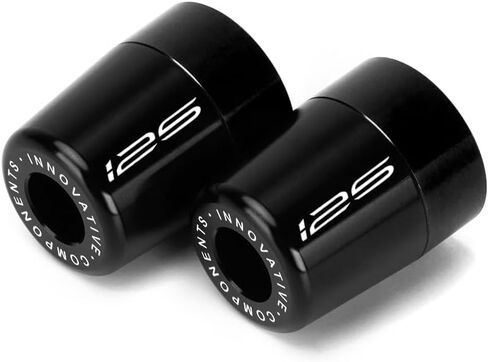 Handle Bar Ends Hand Grips Plug Caps Compatible with K.awasaki Z125 Pro 2017 2018 2019 2020 2021 2022 2023 2024 2025 | Motorcycle Balance Pad BR125 Accessories in Kuwait