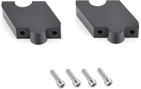 2" Motorcycle Adjustable Handlebar Risers Kit for Can-Am Ryker 600/900/ 900 Rally 2019-2025, Ryker 900 Sport 2022-2025, CNC Aluminum Handle Bar Riser Mount Clamps, Handlebar Risers Replacement in Kuwait