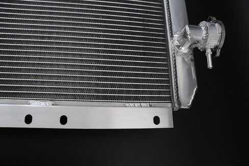 3 Row Aluminum Core Radiator For 1958-1984 Toyota Land Cruiser FJ40 FJ45 4.2L L6 Model., 22 H x 22.13 W in Saudi Arabia