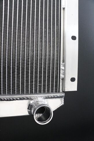 3 Row Aluminum Core Radiator For 1958-1984 Toyota Land Cruiser FJ40 FJ45 4.2L L6 Model., 22 H x 22.13 W in Saudi Arabia