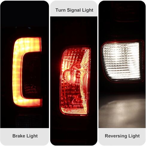 LED Tail lights Assembly Compatible with 2017-2023 Honda Ridgeline OE Style Left Rear Light Taillights Replacement for 33550T6ZA03 in Saudi Arabia