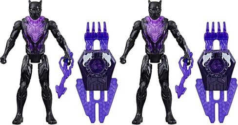 Avengers Marvel VenomVersus Epic World of Action Anti-Venom Black Panther Figure with Battle Gear Accessories, 4-Inch (10 cm) Super Hero Toys, 4+ in Saudi Arabia