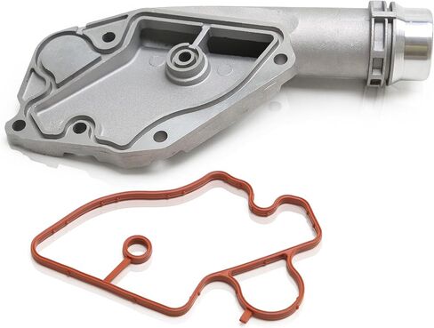 06E121168 06E121139E الألومنيوم مضخة المياه ترموستات غطاء الإسكان موصل المبرد شفة ث / الختم متوافق مع 2.4L 3.2L أودي A4 أفانت A5 كواترو A6 A7 A8 Q5 in Kuwait