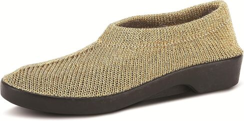 حذاء نسائي سهل الارتداء من Spring Step باللون الفضي مقاس EU 38 / مقاس US 7.5-8 in Kuwait