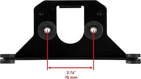 Caltric Tail Light Bracket and Mounting Hardware Compatible with Yamaha Banshee 350 LE YFZ350 2003 2004 in Saudi Arabia