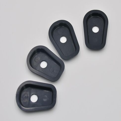 Elarco Turn Signals Indicator Adapter Spacers, 4 Pieces Black Spacer, for Kawasaki ZX6R ZX636 ZX6RR ZR7S ZRX1200S ZX7R ZX7R ZX9R ZX12R in Kuwait