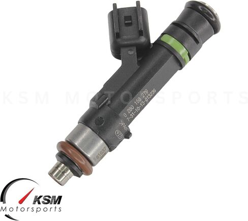 8 x 547cc EV14EL Gas Fuel Injectors 550cc 52lb compatible with 0280158279, 1311-9F593-AA, M-9593-LU47, EV-14-EL, 62382/12 Ohms - High Impedance / 6 hole nozzle in Saudi Arabia