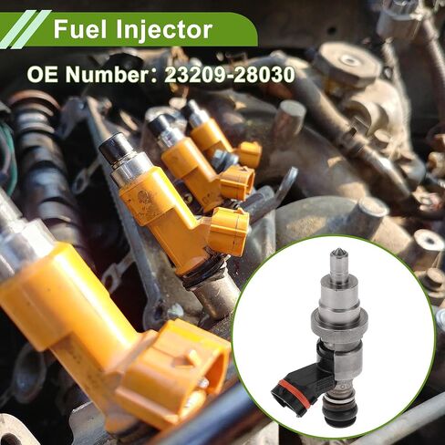 No.23209-28030 حاقن الوقود لتويوتا RAV4 2.0 2.4 2001-2008 تدفق مباراة المحرك فوهة الوقود 1 قطعة in Saudi Arabia