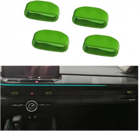 Air Conditioning Outlet Adjustment Trim Compatible with Honda Accord 2023+ Interior Accessories Central Control Air Outlet Vent Cover (Red) in Kuwait