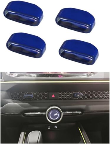 Air Conditioning Outlet Adjustment Trim Compatible with Honda Accord 2023+ Interior Accessories Central Control Air Outlet Vent Cover (Red) in Kuwait