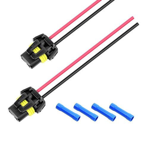 2 Pcs 9005 9006 HB3 HB4 Fog Light Wiring Harness,OEM Replacement Female Adapter Socket,for Car Headlights, Fog Lights in Kuwait