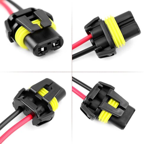 2 Pcs 9005 9006 HB3 HB4 Fog Light Wiring Harness,OEM Replacement Female Adapter Socket,for Car Headlights, Fog Lights in Kuwait