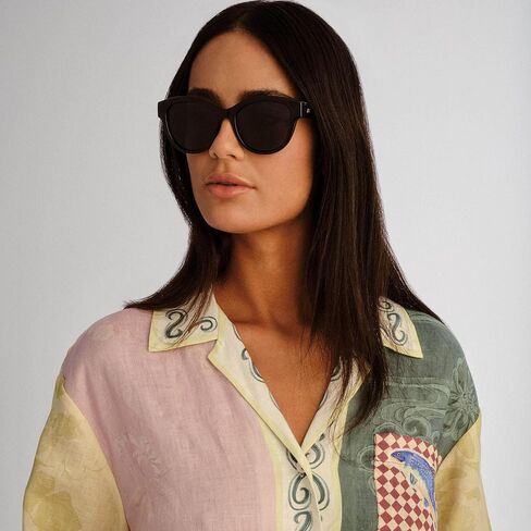 Le Specs Majestic Sunglasses - Black, Square, Women's, Elegant and Flattering Style in Saudi Arabia