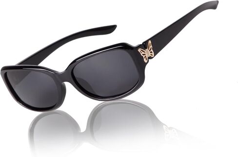 نظارات شمسية مستقطبة من VIA LEECA للنساء، تصميم ملفوف على شكل فراشة أثناء القيادة والصيد وحماية من الأشعة فوق البنفسجية 400 in Kuwait