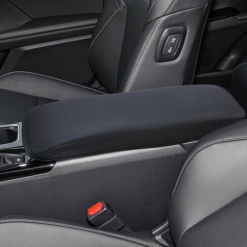Youloveit غطاء مسند ذراع وحدة التحكم المركزية مخصص مناسب 2019 2020 2021 2022 2023 2024 2025 Toyota RAV4 ملحقات جلدية مسند ذراع حامي غطاء وسادة ناعم مضاد للخدش in Kuwait