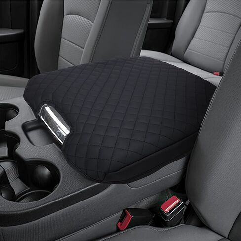 Youloveit غطاء مسند ذراع وحدة التحكم المركزية مخصص مناسب 2019 2020 2021 2022 2023 2024 2025 Toyota RAV4 ملحقات جلدية مسند ذراع حامي غطاء وسادة ناعم مضاد للخدش in Kuwait