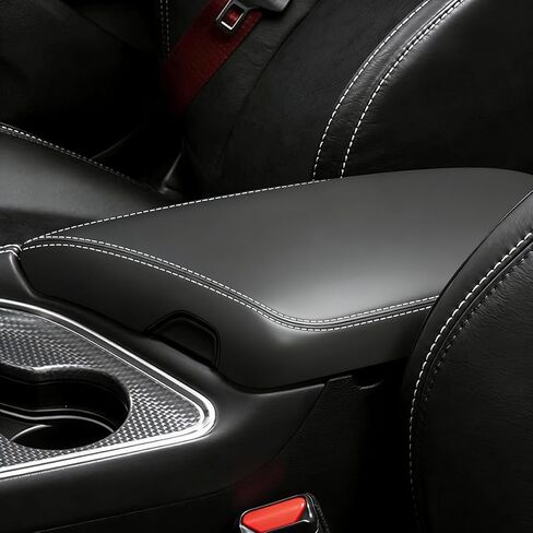 Youloveit غطاء مسند ذراع وحدة التحكم المركزية مخصص مناسب 2019 2020 2021 2022 2023 2024 2025 Toyota RAV4 ملحقات جلدية مسند ذراع حامي غطاء وسادة ناعم مضاد للخدش in Kuwait