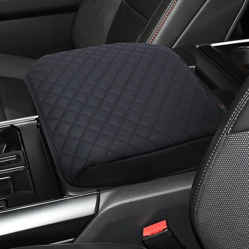 Youloveit غطاء مسند ذراع وحدة التحكم المركزية مخصص مناسب 2019 2020 2021 2022 2023 2024 2025 Toyota RAV4 ملحقات جلدية مسند ذراع حامي غطاء وسادة ناعم مضاد للخدش in Kuwait