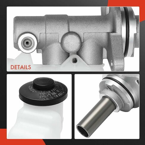 A-Premium Brake Master Cylinder with Reservoir and Sensor Compatible with Toyota Vehicles - Camry 2007 2008 2009 2010 2011, With Vehicle Stability Control, Manual Transmission in Saudi Arabia