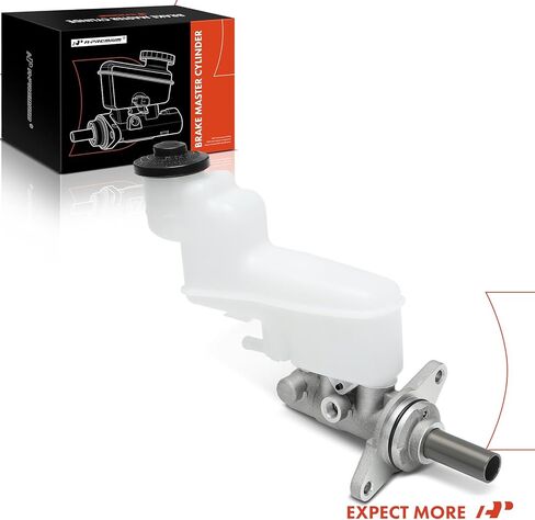 A-Premium Brake Master Cylinder with Reservoir and Sensor Compatible with Toyota Vehicles - Camry 2007 2008 2009 2010 2011, With Vehicle Stability Control, Manual Transmission in Saudi Arabia