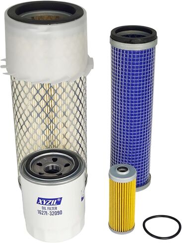 Maintenance Filter Kit Compatible with John Deere 850 950 1050 Compact Utility Tractor M806419 CH12767 CH12881 M801101 CH10467 M801002 CH10479 MIU804763 Service Oil Fuel Primary Secondary Air in Saudi Arabia