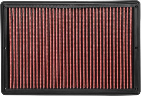 DNA Motoring AFPN-220-RD Clean Air Washable Drop In Panel Air Filter Enhance Engine Performance [Compatible with 02-20 Dodge RAM 1500/02-10 RAM 2500/02-10 RAM 3500/02-10 RAM PICKUP] in Saudi Arabia