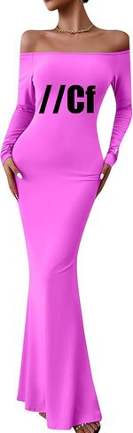 فستان GORIFE نسائي طويل بدون أكتاف، فساتين ضيقة عصرية بدون حمالات، فستان أساسي بلون موحد in Kuwait